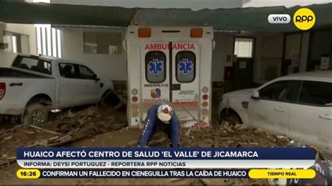 Jicamarca Realizan Labores De Limpieza A Centro De Salud El Valle