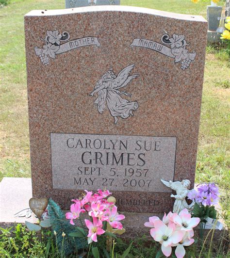 Carolyn Sue Grimes 1957 2007 Find A Grave Memorial