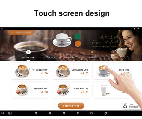 Self Service Freshly Ground Coffee Vending Machine Automatic Payment