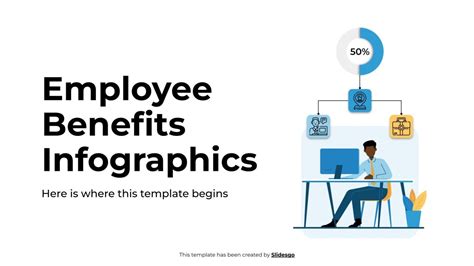 Employee Benefits Infographics Template