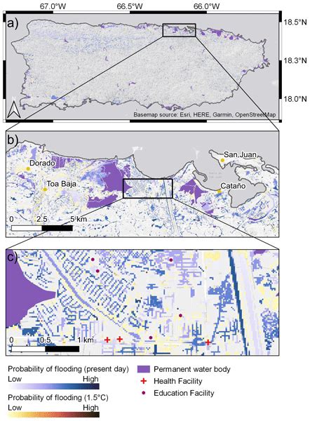 NHESS Current And Future Rainfall Driven Flood Risk From Hurricanes