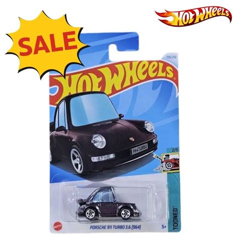 Jual Hot Wheels Porsche 911 Turbo 3 6 New Tooned Shopee Indonesia