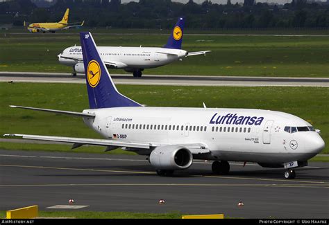 Aircraft Photo Of D ABXP Boeing 737 330 Lufthansa AirHistory Net