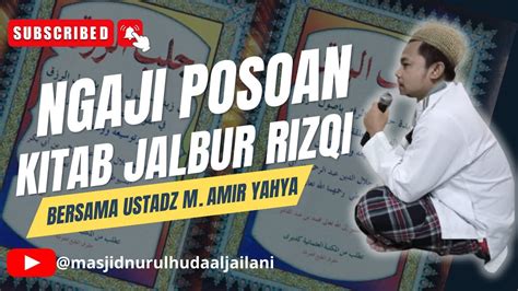 Ngaji Posoan 5 Kitab Jalbur Rizqi YouTube