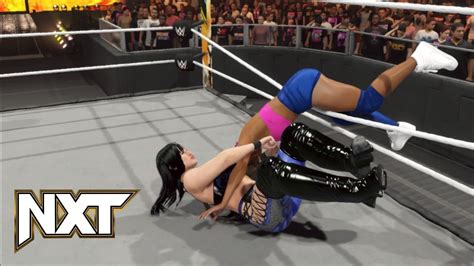 Wwe K Nxt Blair Davenport Vs Wren Sinclair Youtube