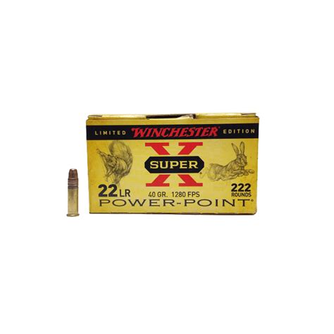 Winchester Super X Lr Gr Power Point Freedom Munitions