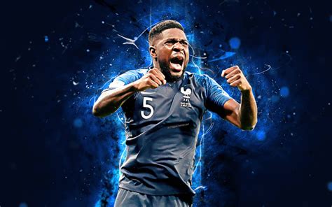 Download wallpapers Samuel Umtiti, 4k, abstract art, France National Team, fan art, Umtiti ...