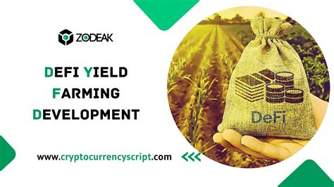 Defi Yield Farming Development Services Zodeak