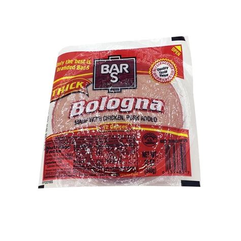 Bar S Thick Bologna 340 G Instacart