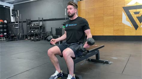 Seated Db Supinated Curl Youtube