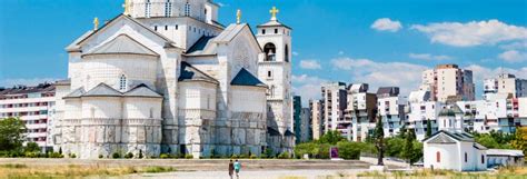 Kathedrale Der Auferstehung Christi In Podgorica Montenegro Adria