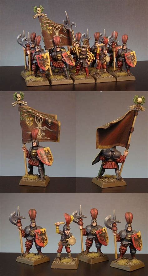 EMPIRE STATE TROOPS WITH HALBERDS (x10) MASTER PAINTED | Fantasy ...