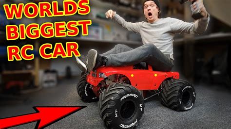 Worlds BIGGEST RC Monster Truck YouTube