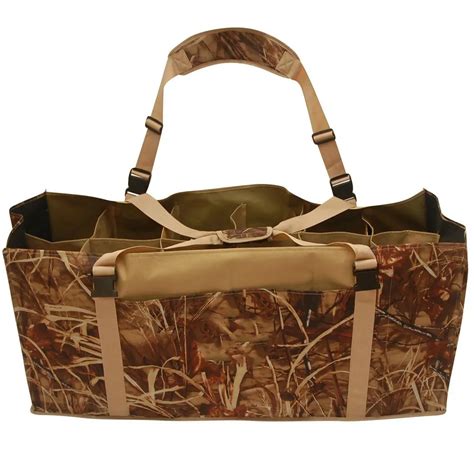 12 Slot Duck Decoy Bag Con Acolchado Correa De Hombro Ajustable