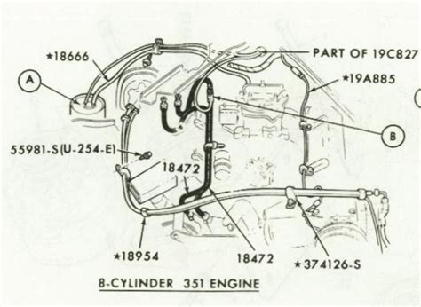 Heater Hoses Routing 71 73 Vintage Ford Mustang Forum