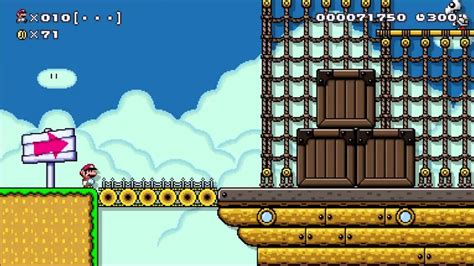 Smw Custom Music Super Mario Maker Smw Airship Youtube