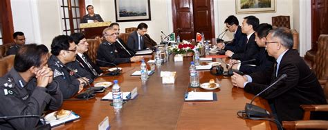 Chinese Delegation Called On The Igp Punjab At Cpo Punjab