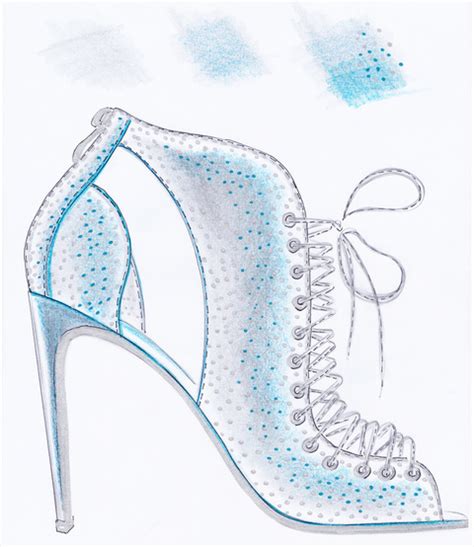 Shoe Design Sketches at PaintingValley.com | Explore collection of Shoe ...