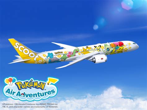 Pokémon Air Adventures Launches New Pikachu Jet Tr With Singapores