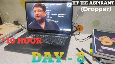 Day Of Jee As A Dropper Iit Jee Aspirant Study Vlogs Physics