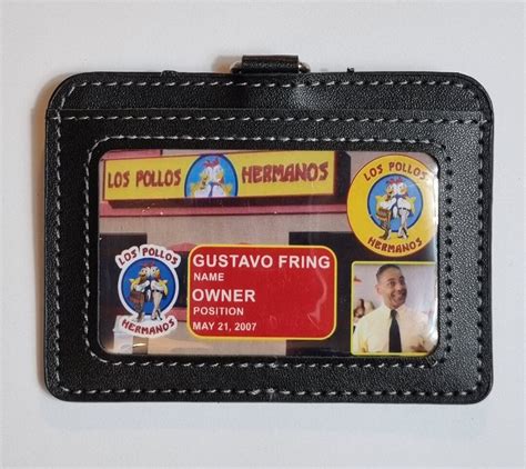 Breaking Bad Gustavo Fring Los Pollos Hermanos ID Card - Etsy