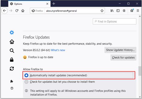 How To Update Firefox Here Is The Step By Step Tutorial Minitool Partition Wizard