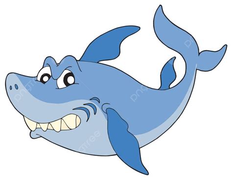 Smiling Shark Clipart