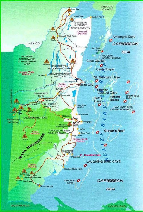 Mayflower Bocawina National Park | Belize Map