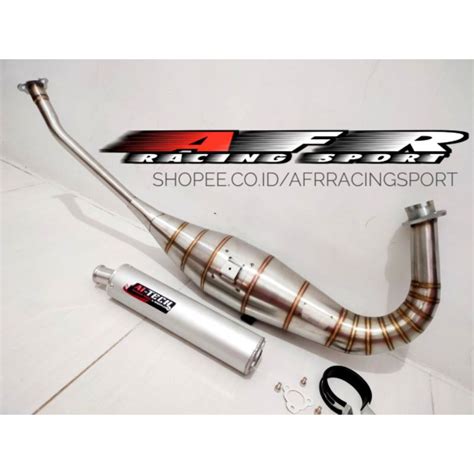 Jual Knalpot Ninja R RR SS Aitech Stainless Silincer Aluminium Las