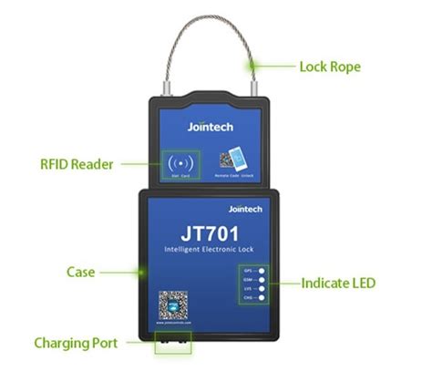 China Remote Software SMS Unlock Jointech Jt701 Container GPS Lock