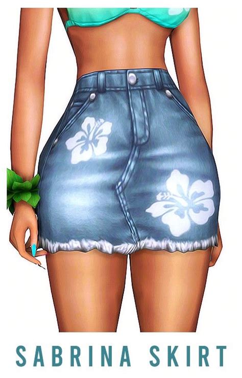 Beachy Set Kamiiri Beachy Clothes Sims 4 Clothing Sims Mods