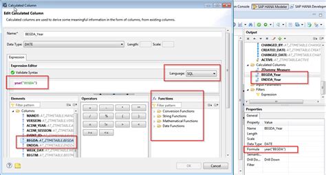 Solved Hana Studio Calculation Views Calculated Column Da Sap