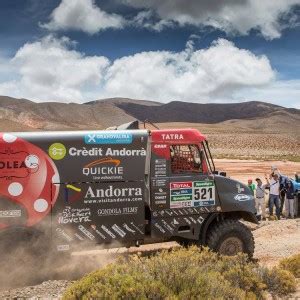 Albert Llovera Suma Y Sigue En El Dakar 2016 Al Volante De Su Tatra