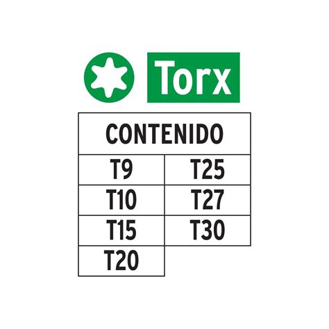 Juego De Puntas Torx Combinadas Largo Truper Expert Herramientas