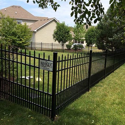 Ornamental Aluminum Fences Illinois Paramount Fencing