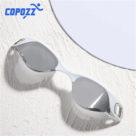 Copozz Professional Swimming Goggles Anti Fog Electroplating Uv