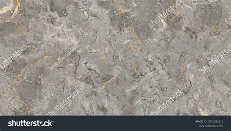 Grey Rustic Marble Golden Veins Combination Stock Photo 2271051913 ...