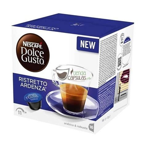 Cápsulas Dolce Gusto Nescafé Ristretto Ardenza 16 unidades