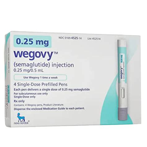 wegovy semaglutide injection  mg confidence pharmacy