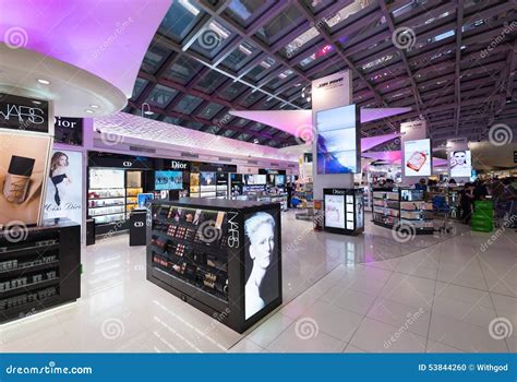 Duty Free Cosmetics Shopping, Bangkok Airport Editorial Image - Image ...