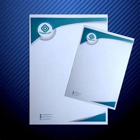 A Size Bond Rectangular Paper Letterhead For Application At Rs