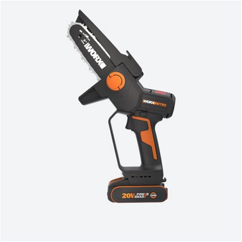 Пила аккумуляторная бесщёточная WORX WG325E, 20В, 12см, 2Ач х1, ЗУ 2А ...