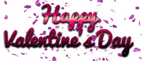 Happy Valentines Day Word Png Png All Png All