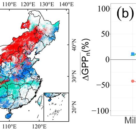 Distribution Of Main Climatic Factor Limited Regions And The