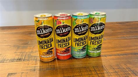 The New Mikes Hard Lemonade Limonada Fresca Drinks Ranked