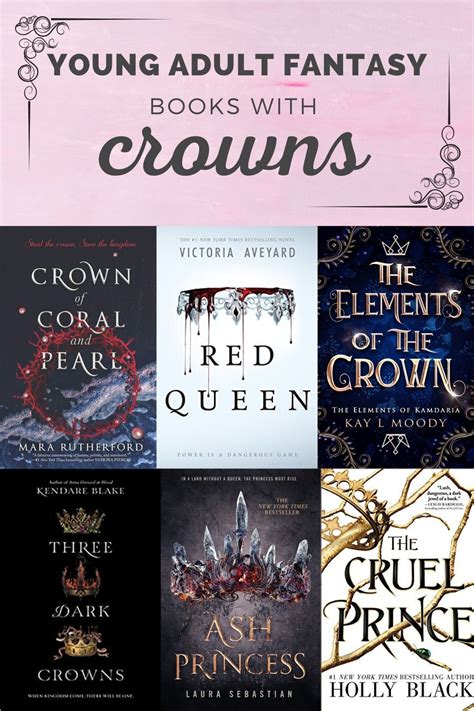 Young Adult Fantasy Book Covers Are Beautiful When They Include A Crown