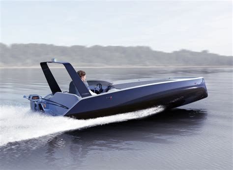 Kaebon S Featherweight Electric Boat Eb Eins Fits On A Car Roof For A