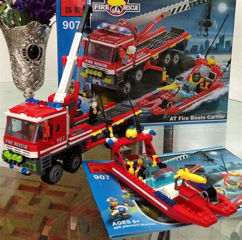 Macam Macam Ada Bricks Lego Compatible Fire Rescue