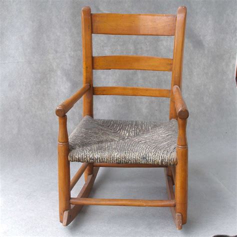 Antique Childs Rocking Chair Ca 1840 Paul Kleinwald Art And Antiques