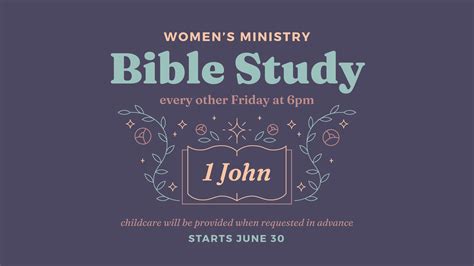 Women's Ministry Bible Study